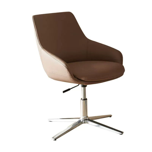 北歐風簡約不鏽鋼腳單人辦公休閒沙發